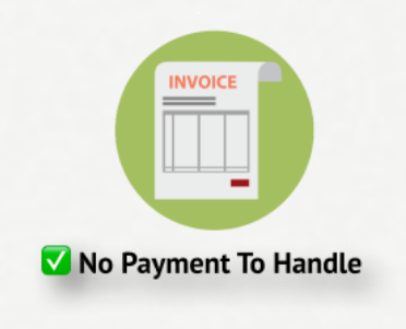 No payment to handle